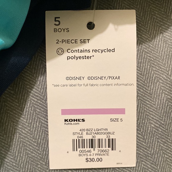 Boys active set Buzz lightyear - Picture 6 of 6